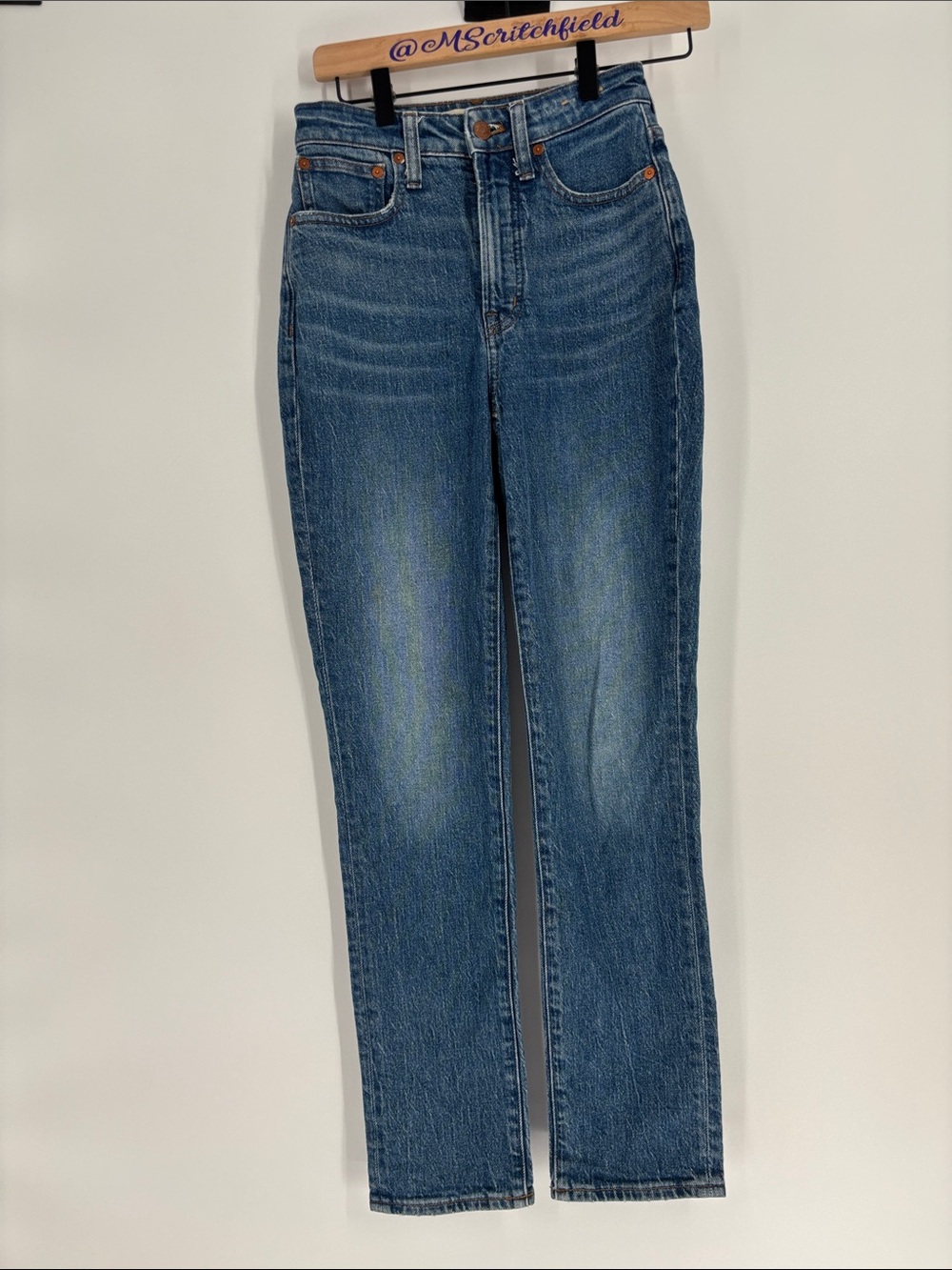 Madewell curvy perfect vintage jeans 24